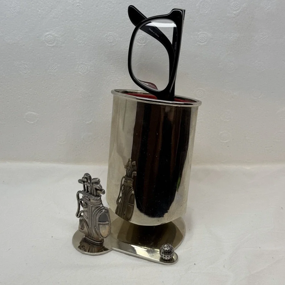 Vintage Silvertone Golf‎ Eyeglass Holder Desktop  5